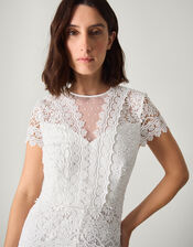 Sienna Lace Maxi Wedding Dress, Ivory (IVORY), large