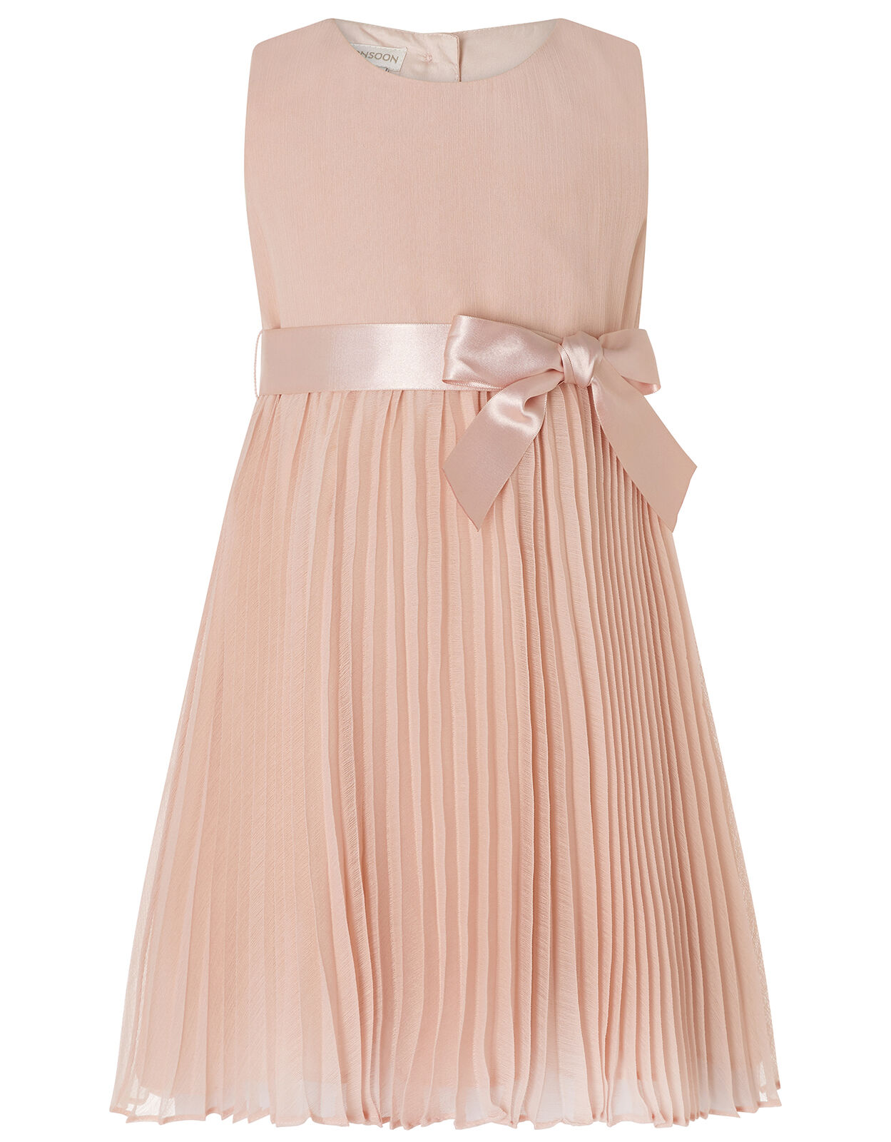 Baby Keita Pleated Dress Pink