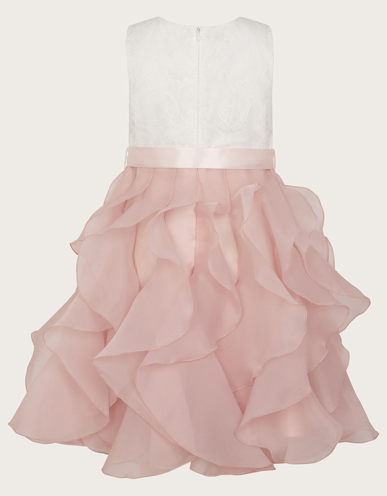 Lace Can Can Ruffle Dress Pink Girls Dresses Monsoon ROI