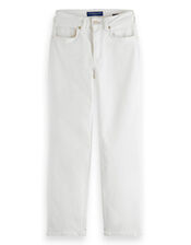 Scotch and Soda Sky Straight Jeans Regular Length, White (WHITE), large