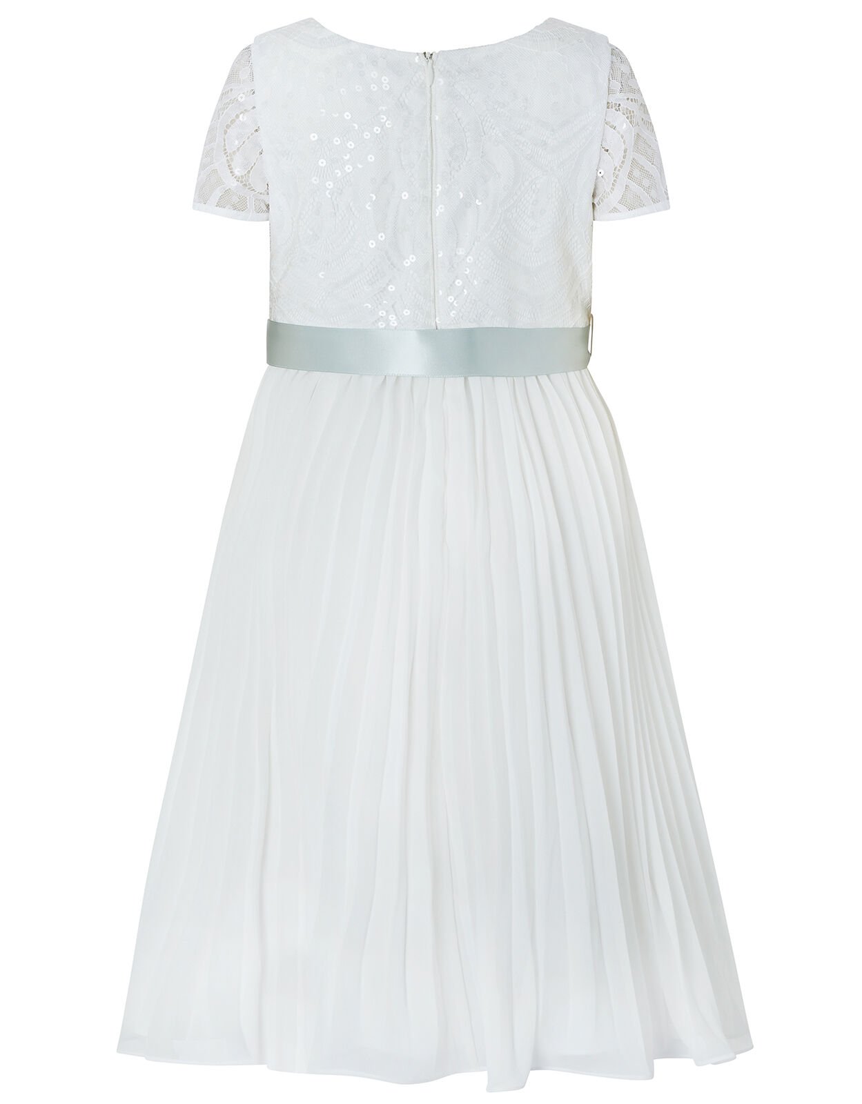 Monsoon white shop lace dress