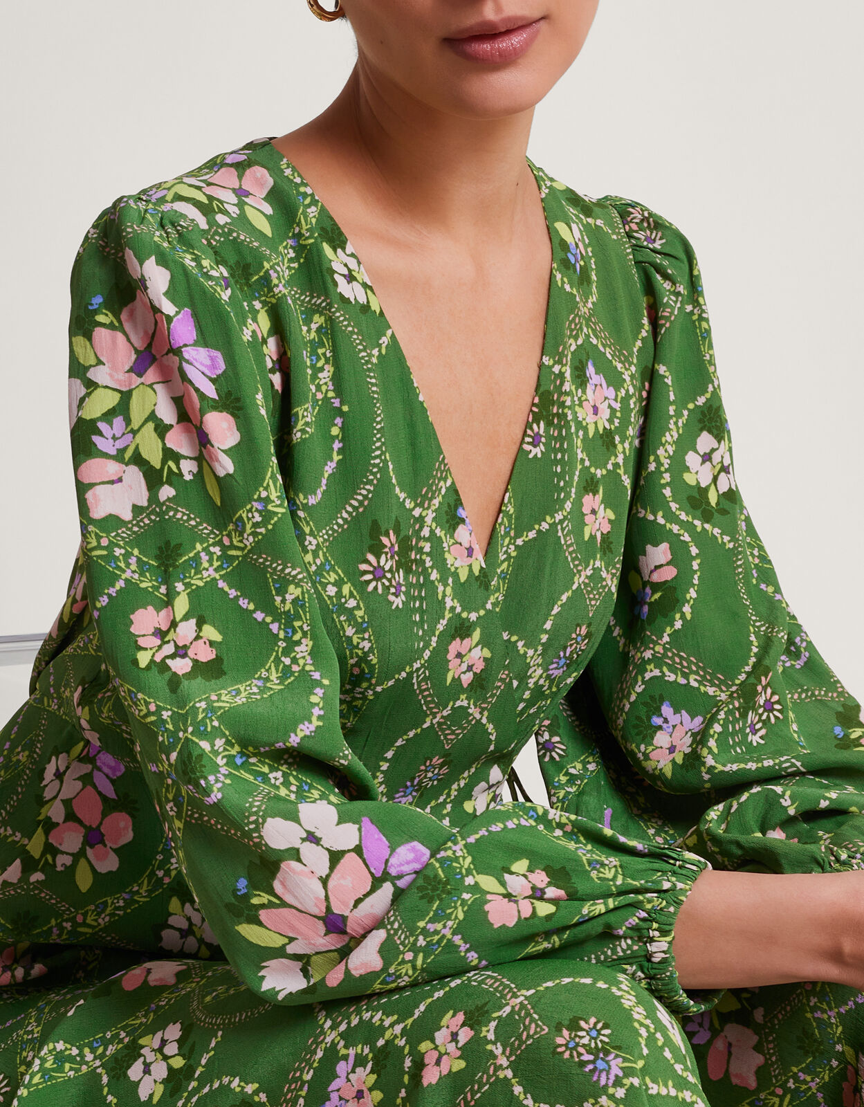 Monsoon wrap dress sales