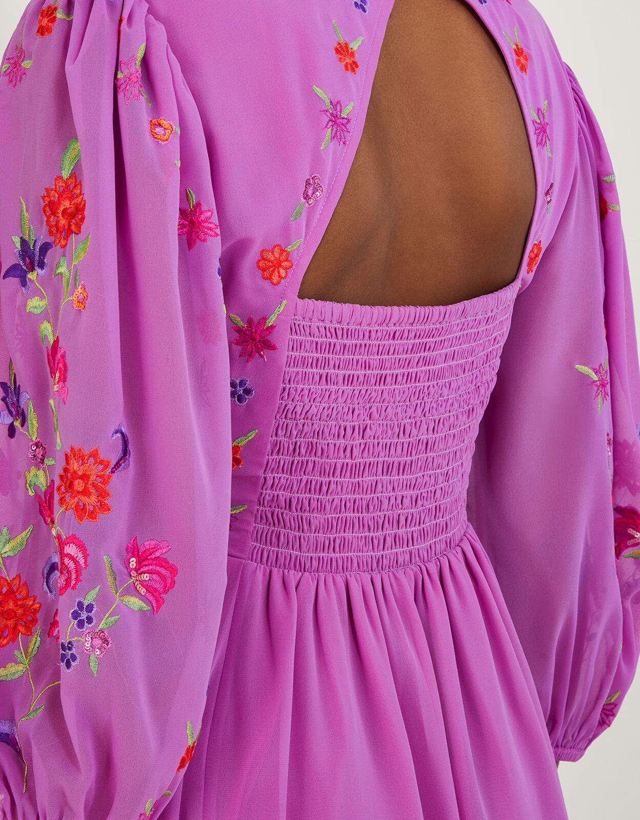 Monsoon online lilac dress