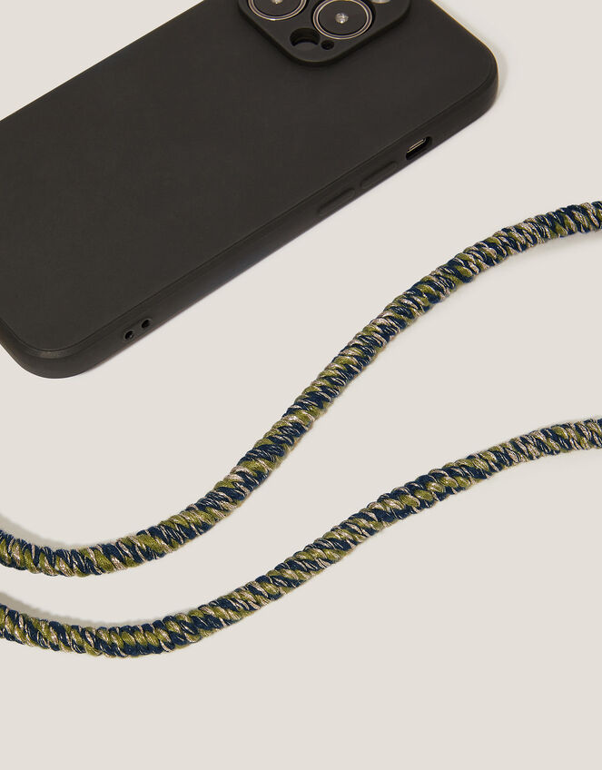 Twist Cord Phone Strap, Gold (GOLD), large