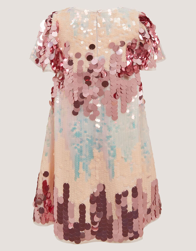 Ombr&eacute; Sequin Party Dress, Multi (MULTI), large