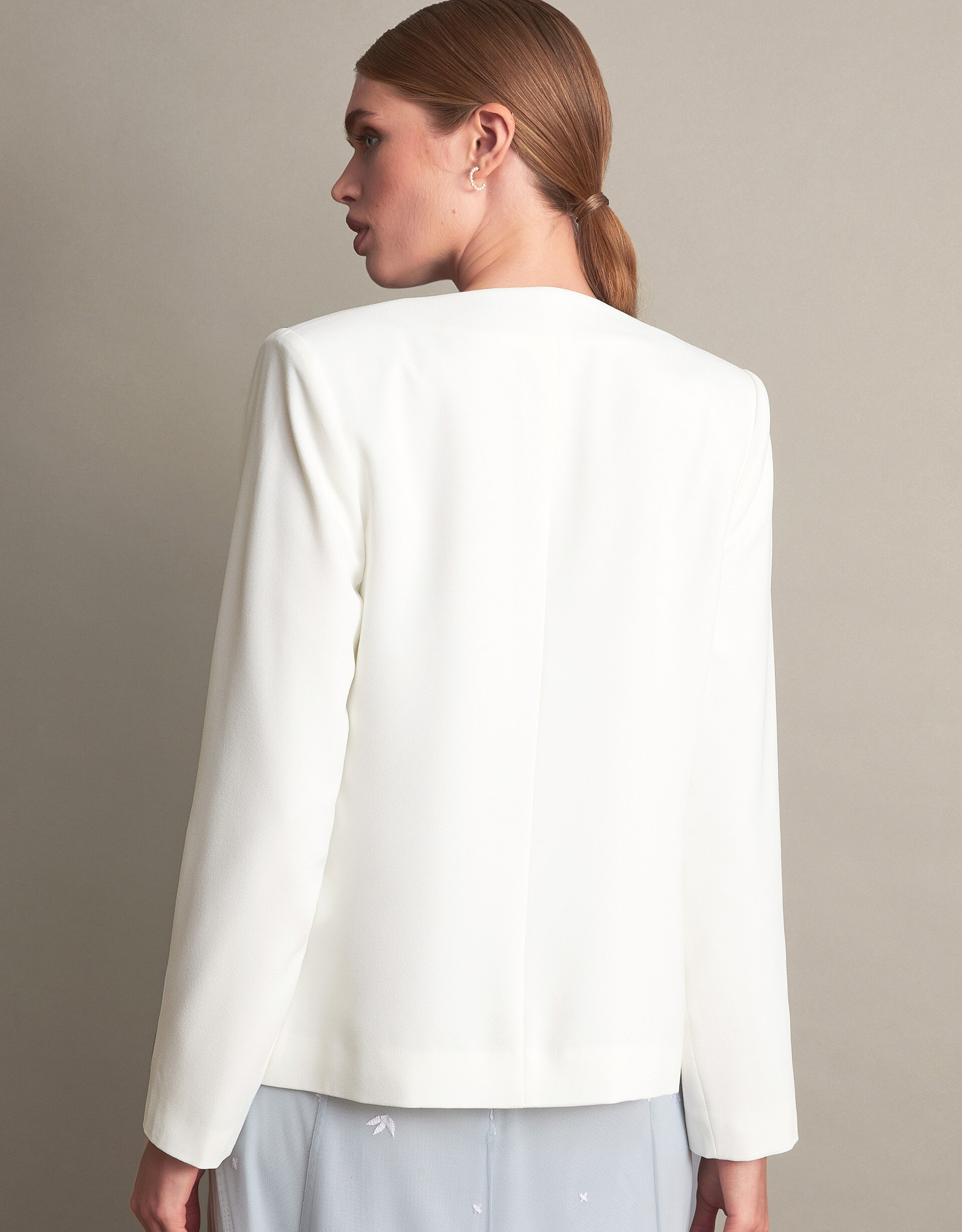 White occasion jacket online