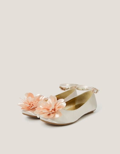 Anise Flower Ballet Flats, Gold (GOLD), large
