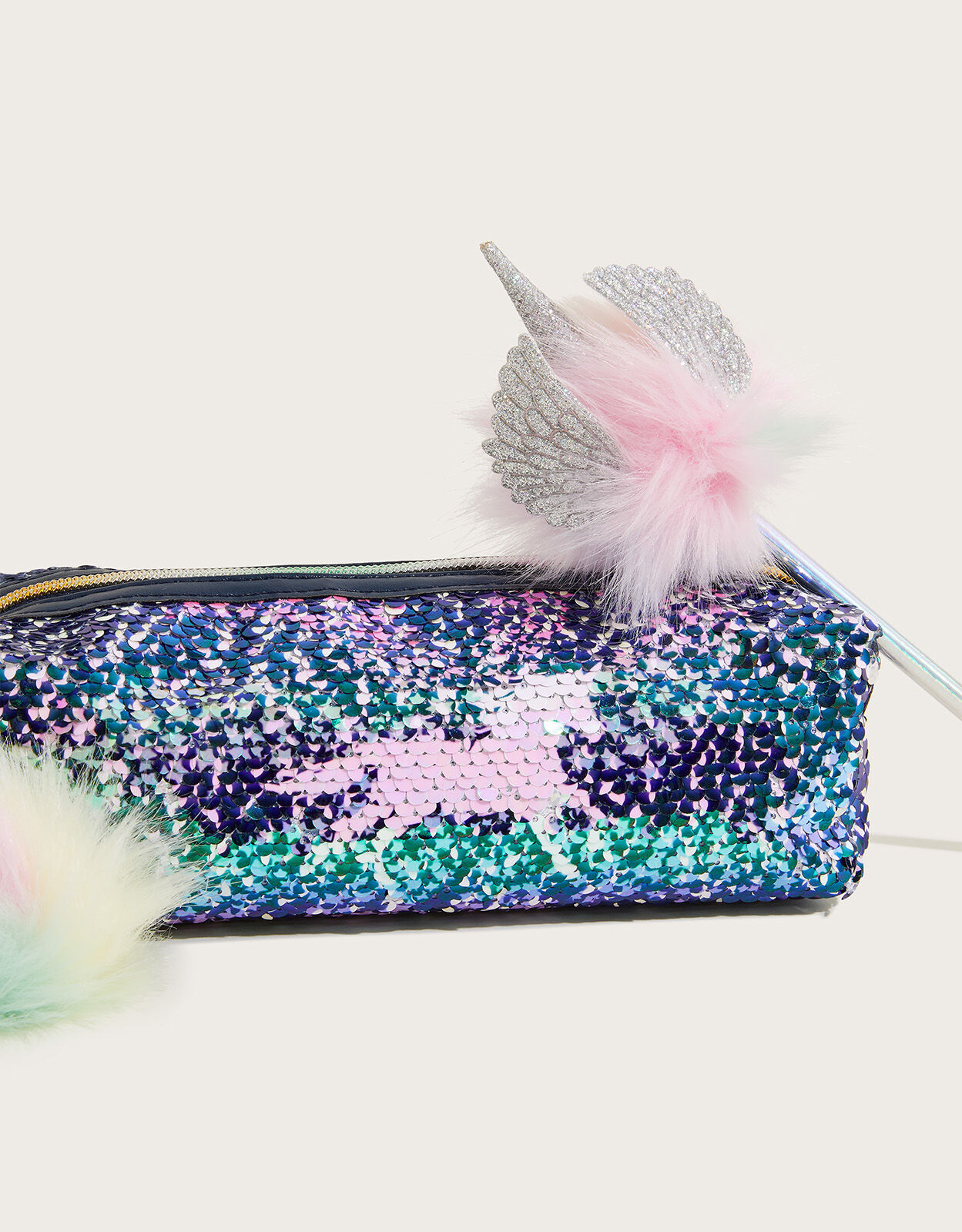 Supernova Unicorn Pencil Case and Pencil Set