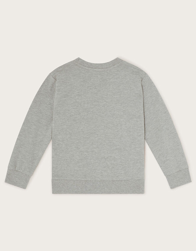 Christmas London Sweatshirt, Grey (GREY), large