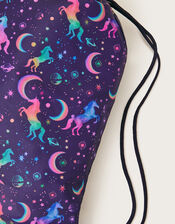 Unicorn Drawstring Bag, , large