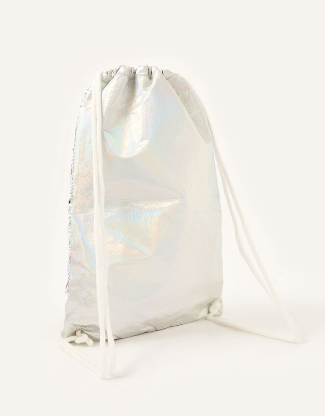 Misty Unicorn Sequin Drawstring Bag , , large