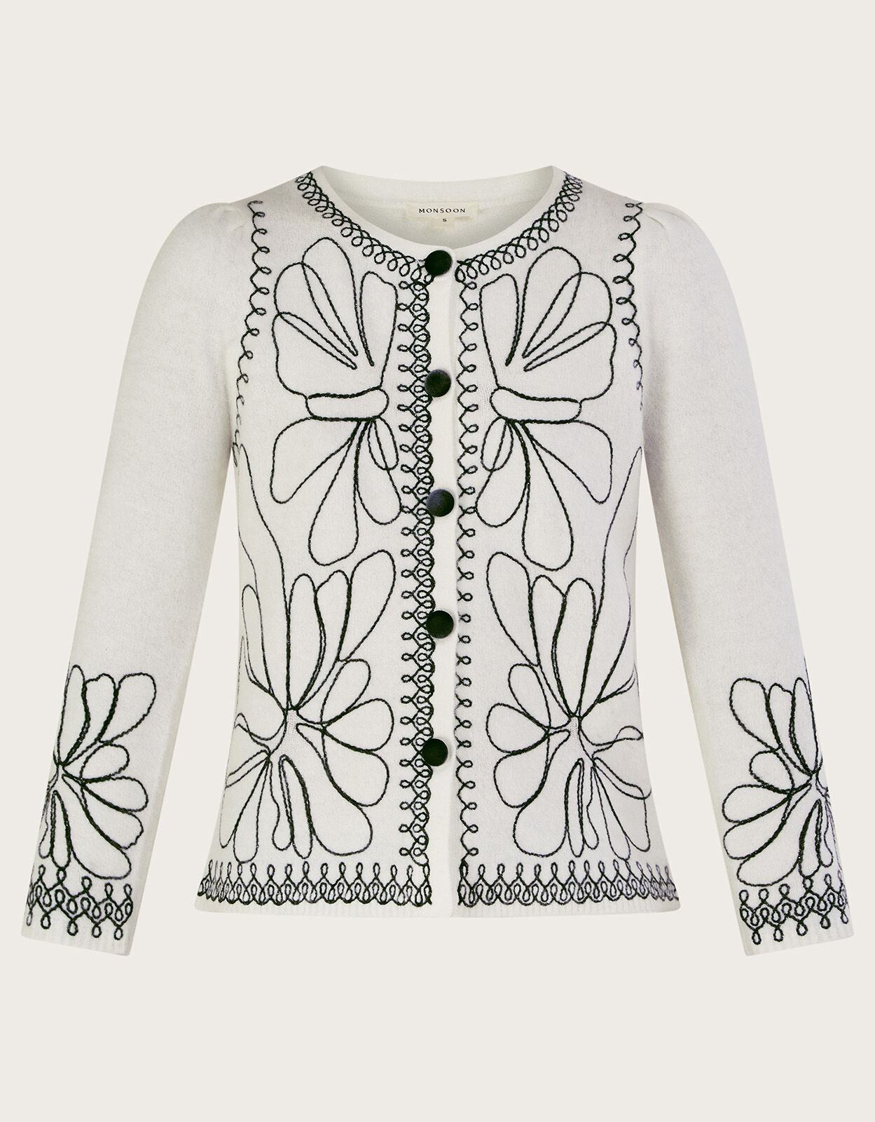 Monsoon white cardigan new arrivals