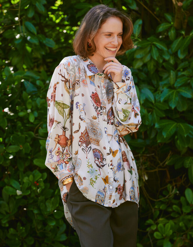 One Hundred Stars Cornucopia Oversized Shirt, , large