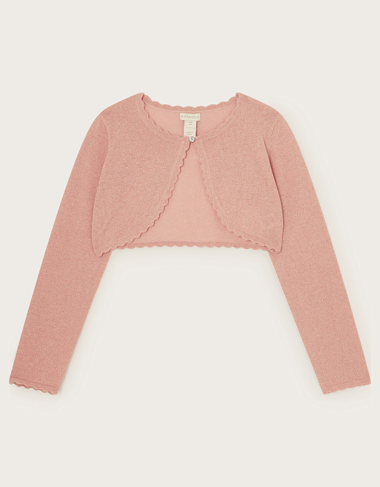 Niamh Cardigan Pink Girls Cardigans Monsoon Global