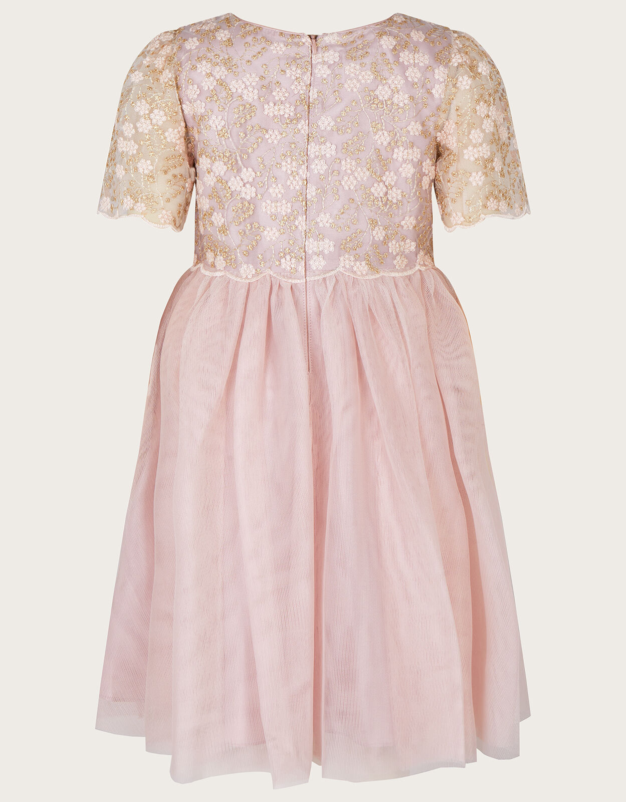 Monsoon pink lace dress hotsell