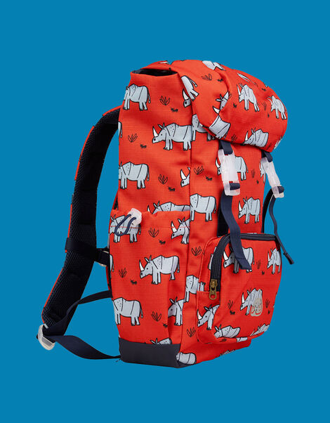 Frugi Trail Blazing Backpack Red, Red (RED), large