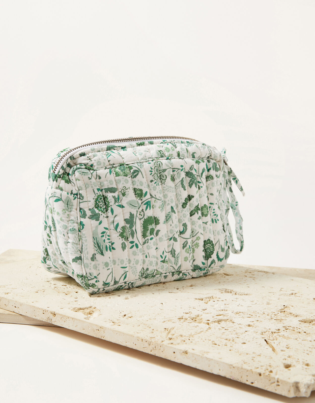 floral print makeup bag