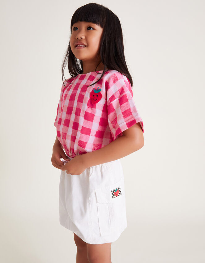Parachute Cargo Skirt, White (WHITE), large