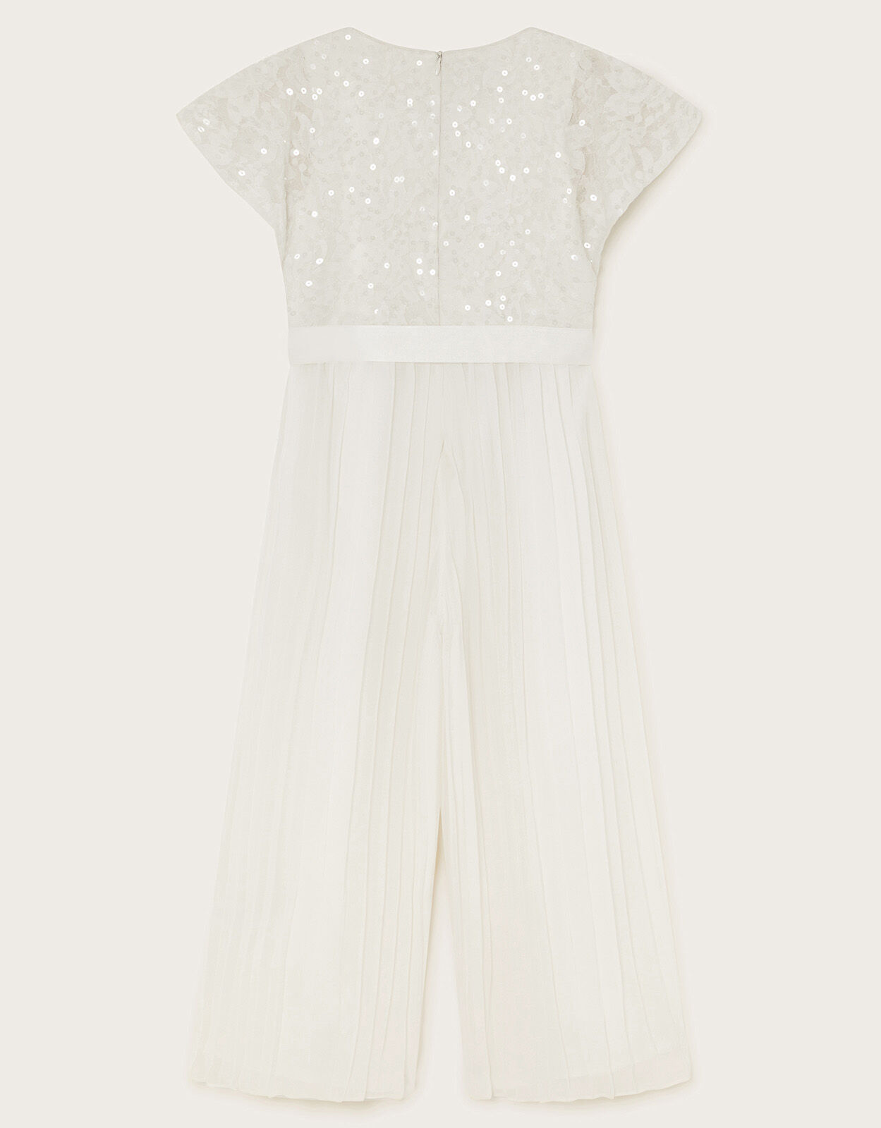 Ivory sequin jumpsuit clearance
