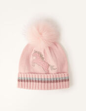 Suzie Dazzle Unicorn Hat , Pink (PINK), large