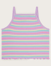 Stripe Tank Top, Purple (LILAC), large