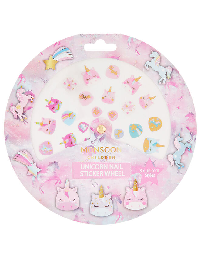 Unicorn Nail Sticker Wheel, , large