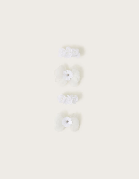 Bridesmaid Hair Clips 4 Pack, , large