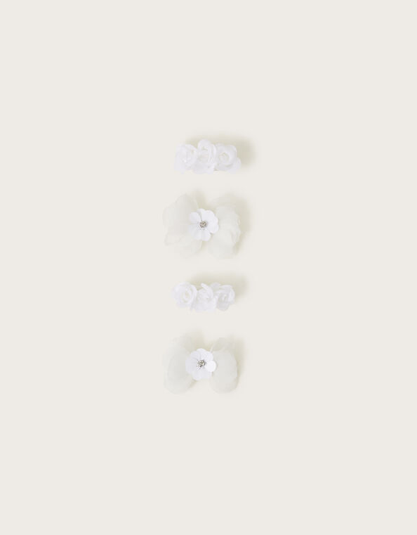 Bridesmaid Hair Clips 4 Pack, , large