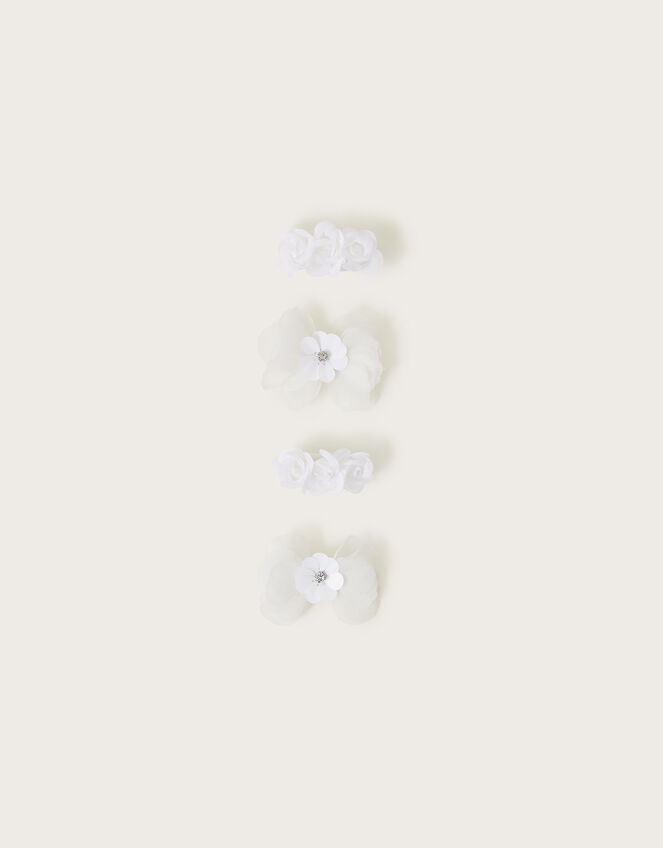 Bridesmaid Hair Clips 4 Pack, , large