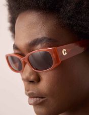 Corlin Eyewear Romy Rectangle Sunglasses, , large