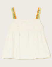 Crochet Cami Top, Ivory (IVORY), large
