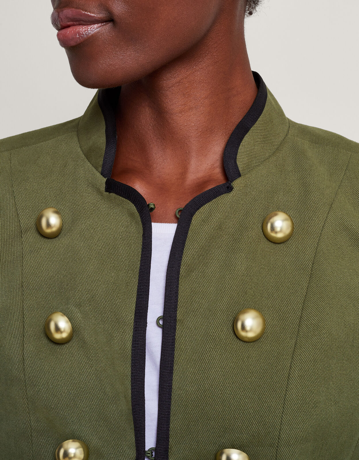 Military style jacket womens outlet