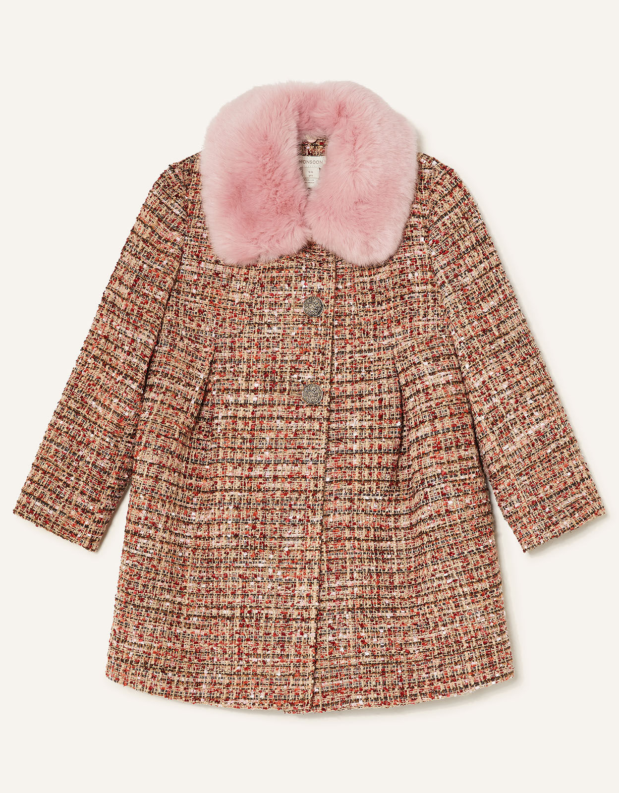 Monsoon 2024 tweed coat