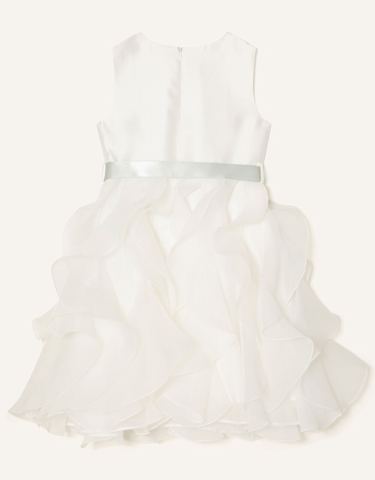 large ruffle dress