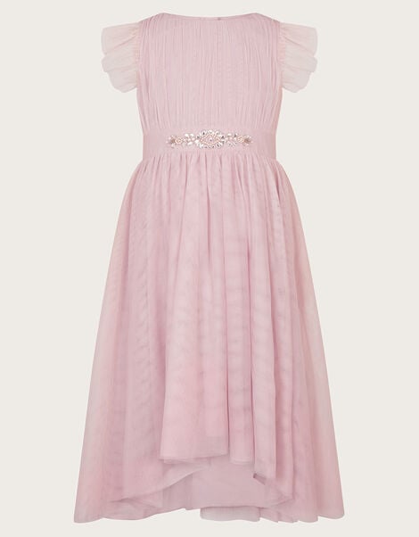 Penelope Belt Dress, Pink (PALE PINK), large