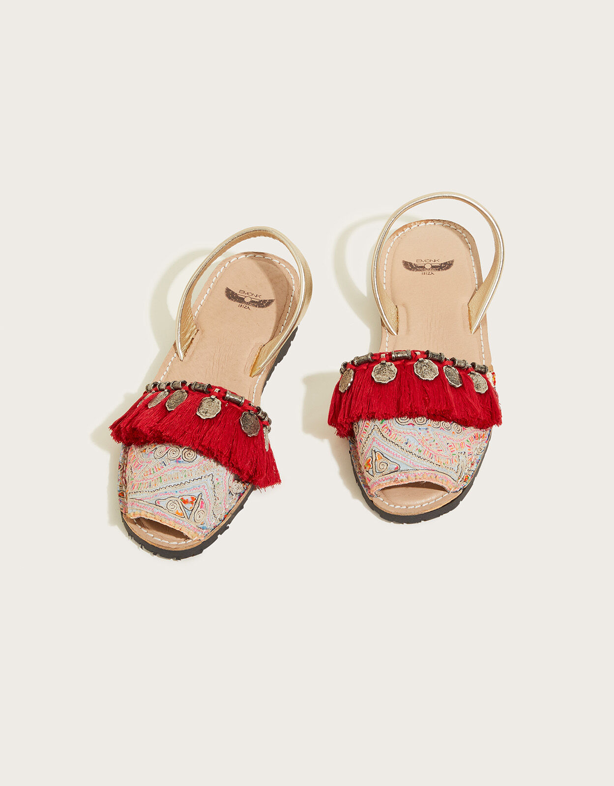 Emonk Ibiza Women s Ibicenca Sandals Multi