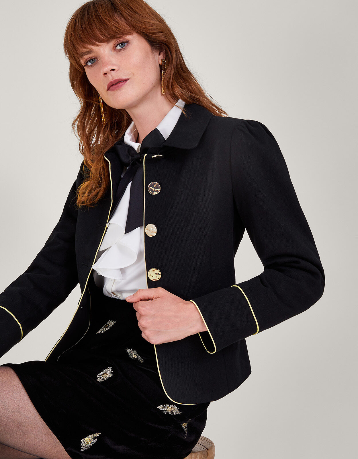Collared jacket shop