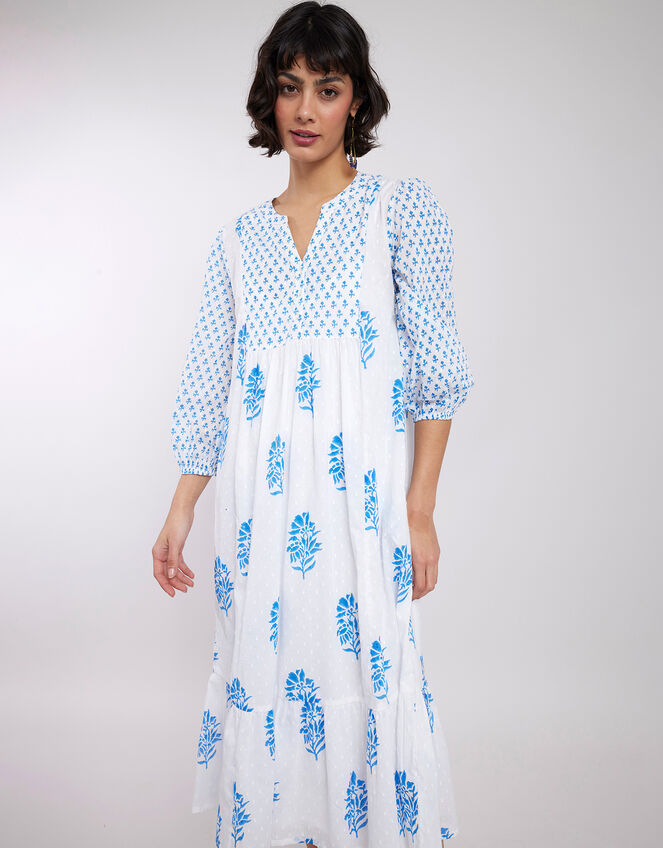 East Clover Dress, White (WHITE), large