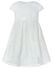 Baby Alovette Christening Gown, Ivory (IVORY), large