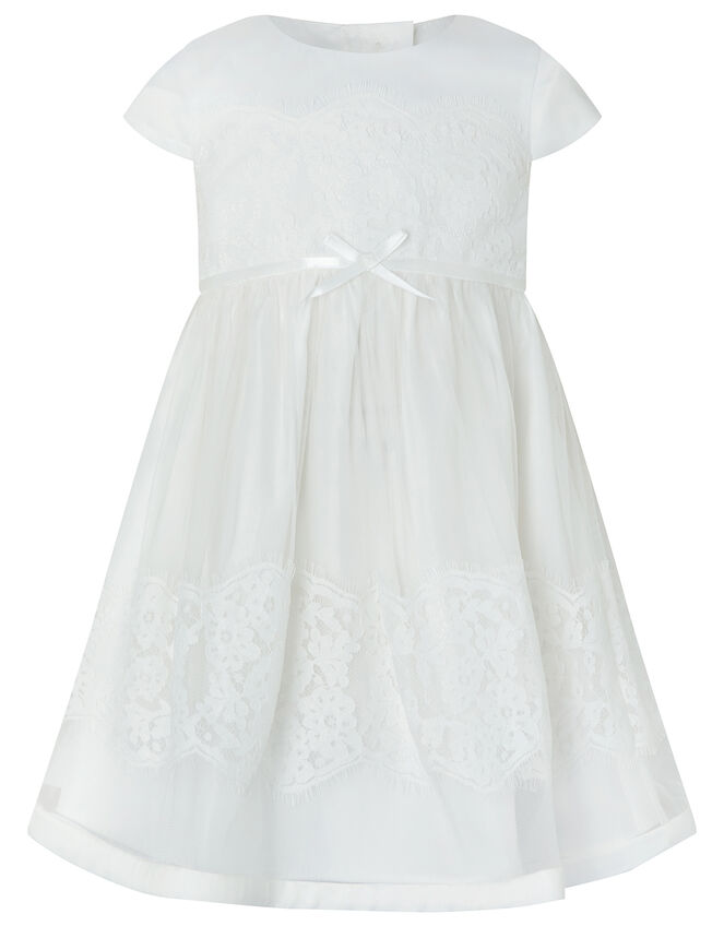 Baby Alovette Christening Gown, Ivory (IVORY), large