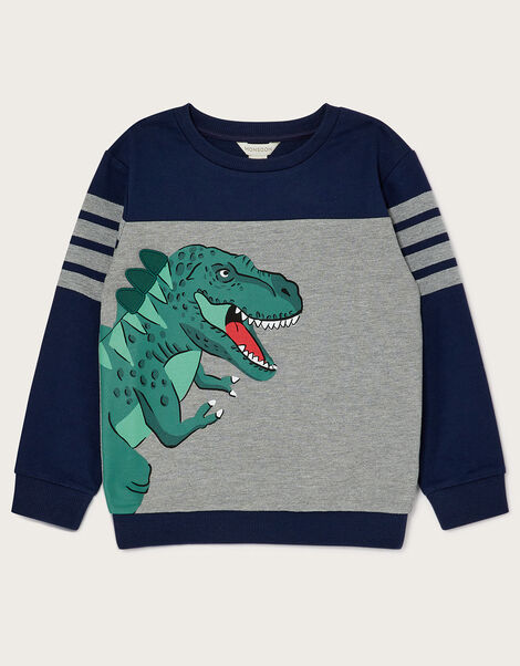 Davey Dinosaur Sweatshirt Multi, Multi (MULTI), large