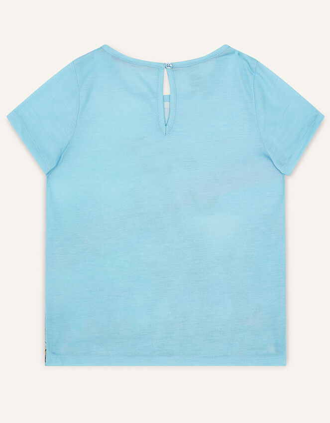 Unicorn Scene T-Shirt, Blue (BLUE), large