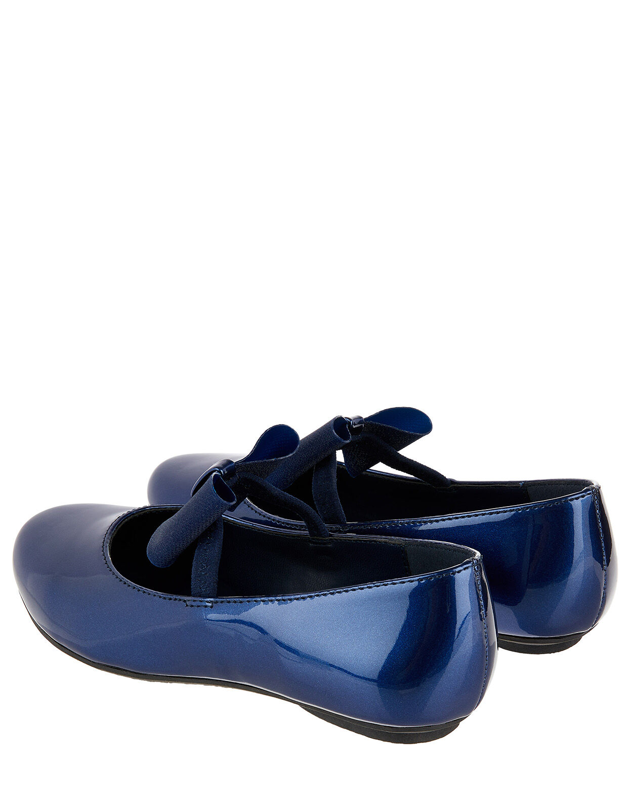 girls blue flats