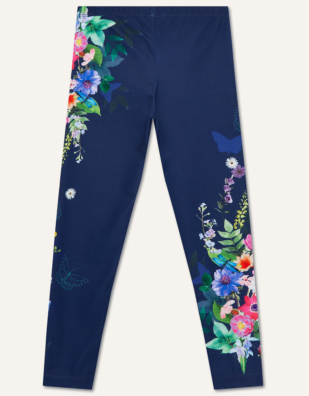 Floral Leggings Blue | Girls' Shorts 