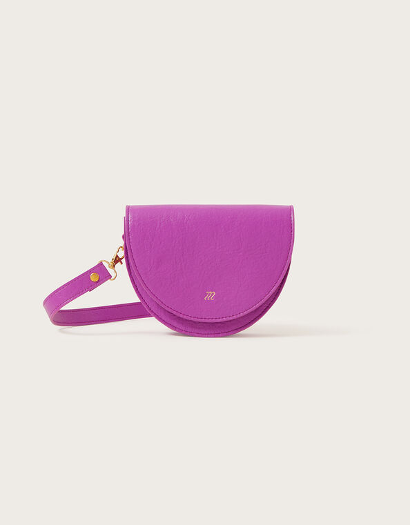 Mini Cross-Body Bag in Banana Leather, , large