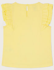 Embellished Bunny T-Shirt , Yellow (YELLOW), large