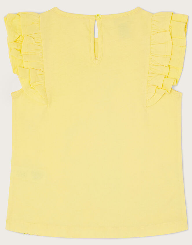 Embellished Bunny T-Shirt , Yellow (YELLOW), large