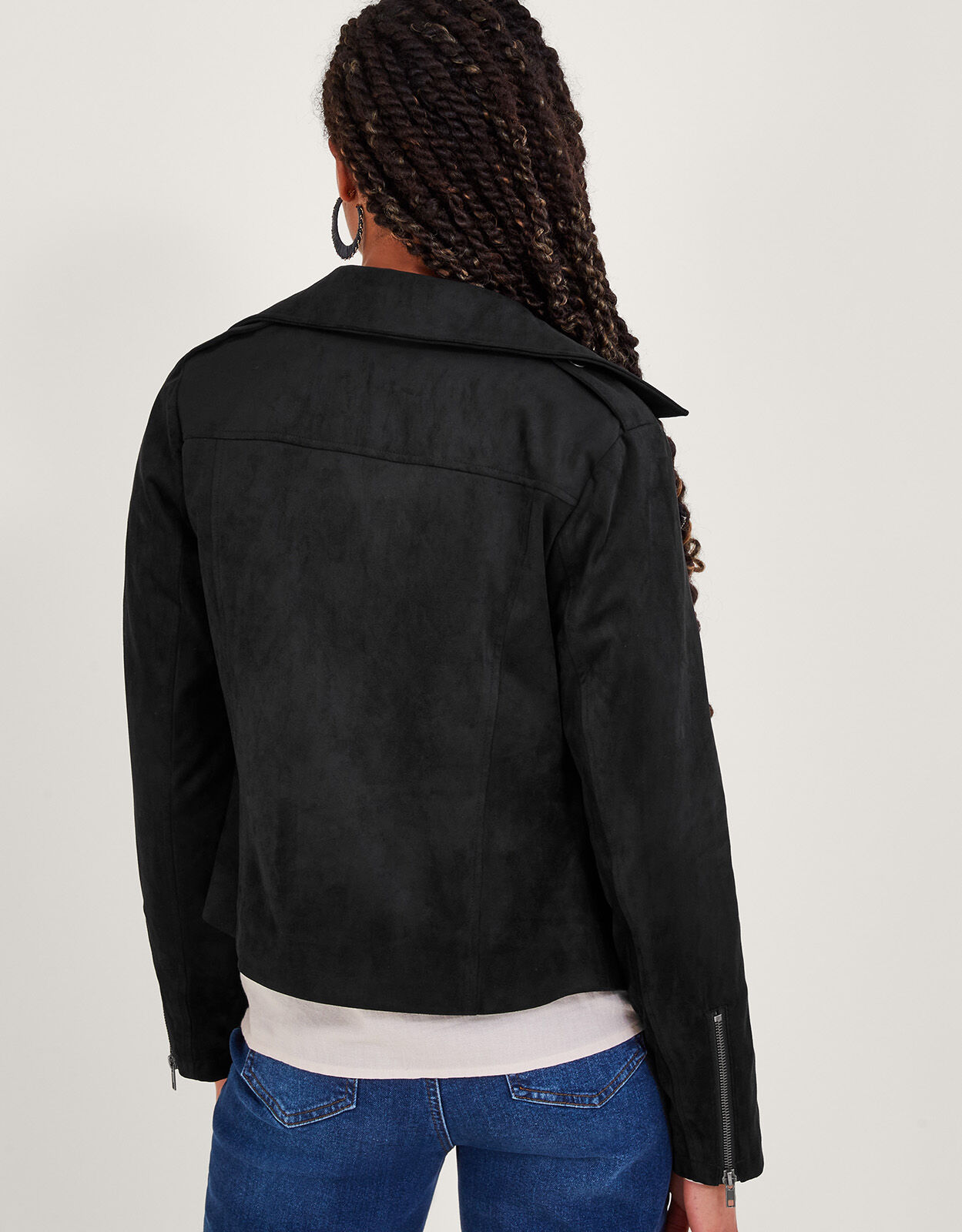 Monsoon new arrivals leather jacket