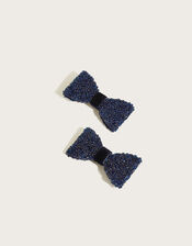 Dazzle Bow Hair Clip Twinset, , large