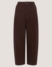 Lacey Barrel Jeans, Brown (CHOCOLATE), large